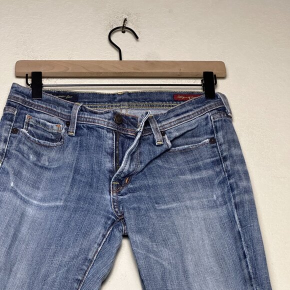 VTG Citizens of Humanity Denim Jean Pant Women 27 Y2K Indie Flared Western Boot - Picture 14 of 16